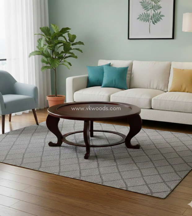 Classic Curved Coffee Table