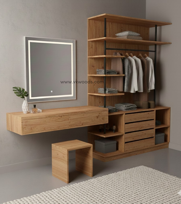 Open Closet Dresser