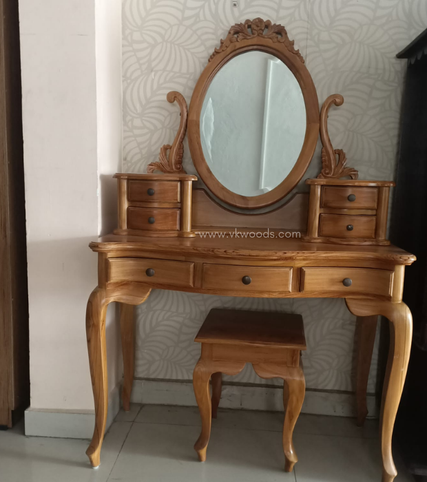 Teak Modular Dressing Table