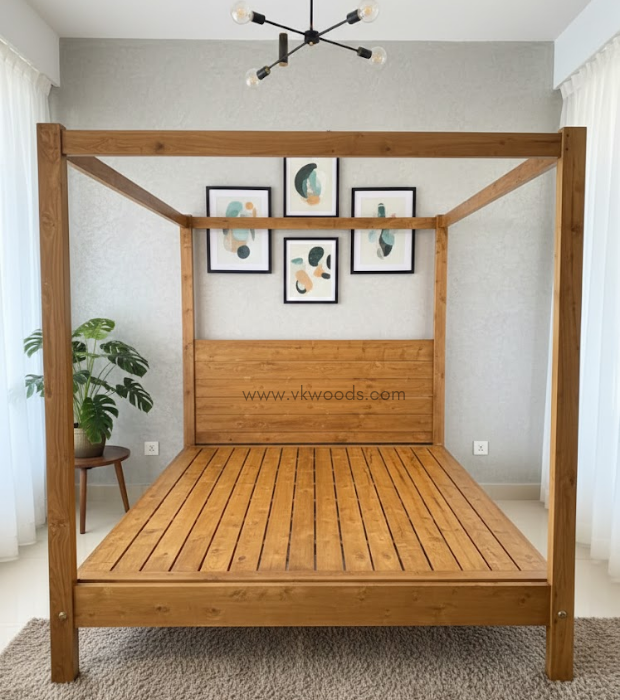 The Open Frame bed