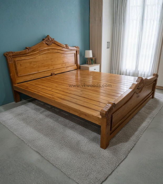 The Royal Teak Bed