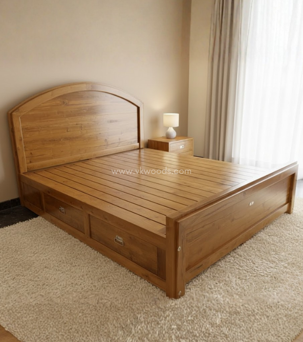 The Teak Arch Bed