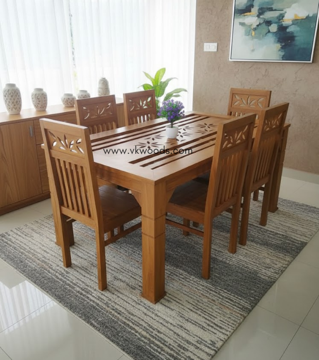 The Teak Bloom Dining set
