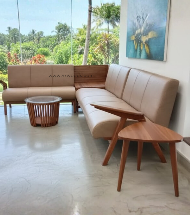 The Teak Modern Sofa