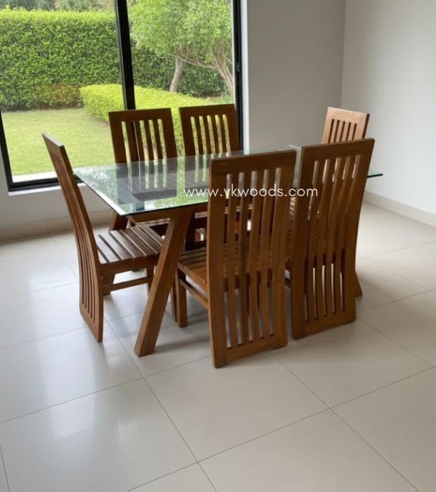 The Vertical Grain Dining Set
