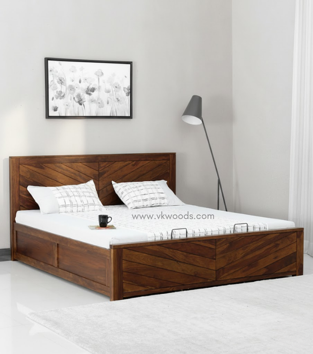 Zigzag Retreat bed