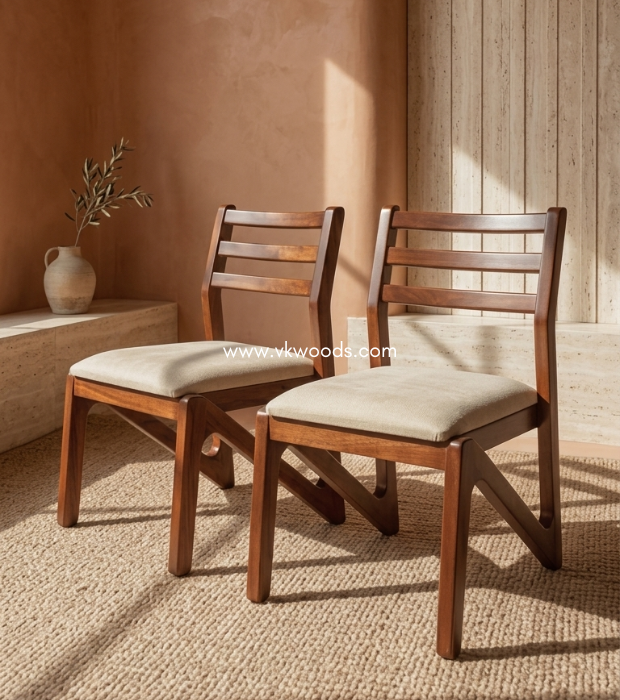 The Vector Solid Wood Chair